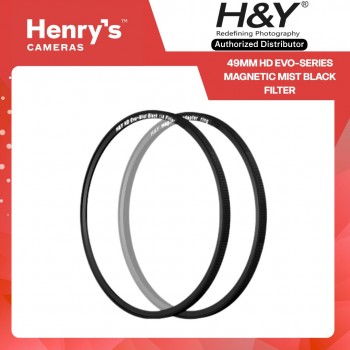 H&Y 49mm HD EVO-Series Magnetic Mist Black 1/4 Filter