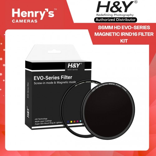 H&Y HD 86mm Evo-series Magnetic IRND16 Filter Kit