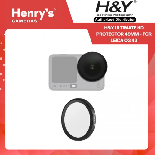 H&Y DJI Black Pro Mist 1/4 for Osmo Action 6