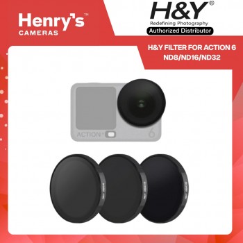 H&Y Filter for Action 6 ND8/ND16/ND32 H&Y Filter for Action 6 ND8/ND16/ND32