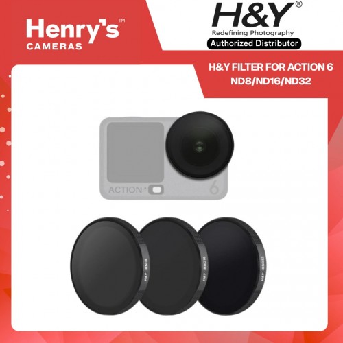 H&Y Filter for Action 6 ND8/ND16/ND32
