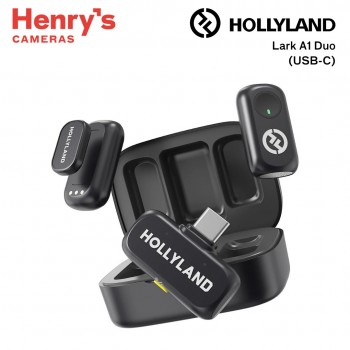 Hollyland Lark A1 Duo Wireless Microphone (USB-C) Space Gray Hollyland Lark A1 Duo Wireless Microphone (USB-C) Space Gray
