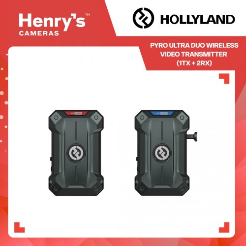 Hollyland Pyro Ultra Duo Wireless Video Transmitter (1TX + 2RX)