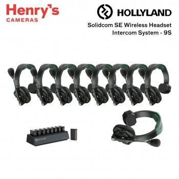 Hollyland Solidcom SE-9S Wireless Headset Intercom System Hollyland Solidcom SE-9S Wireless Headset Intercom System