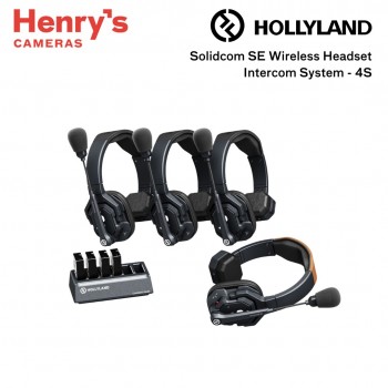Hollyland Solidcom SE-4S Wireless Headset Intercom System Hollyland Solidcom SE-4S Wireless Headset Intercom System