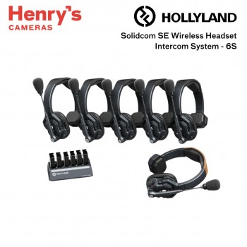 Hollyland Solidcom SE-6S Wireless Headset Intercom System Hollyland Solidcom SE-6S Wireless Headset Intercom System