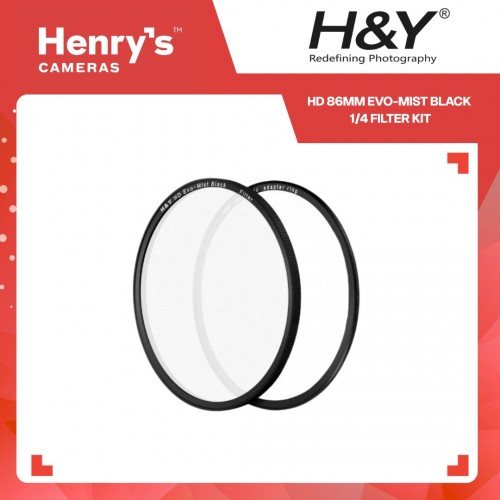 H&Y HD 86mm Evo-Mist Black 1/4 Filter Kit H&Y HD 86mm Evo-Mist Black 1/4 Filter Kit