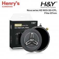 H&Y Nova series HD ND3-32+CPL Filter 67mm (1.5 - 5 stops) H&Y Nova series HD ND3-32+CPL Filter 67mm (1.5 - 5 stops)