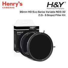H&Y 95mm HD Evo-series Variable ND3-32 (1.5 - 5 stops) Filter Kit