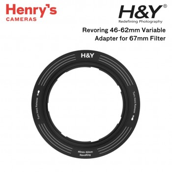 H&Y Revoring 46-62mm Variable Adapter for 67mm Filters H&Y Revoring 46-62mm Variable Adapter for 67mm Filters