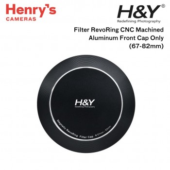 H&Y RevoRing CNC Machined Aluminum Front Cap Only 67-82mm H&Y RevoRing CNC Machined Aluminum Front Cap Only 67-82mm