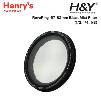 H&Y Revoring Black Promist Filter for 67-82mm (1/2, 1/4, 1/8) H&Y Revoring Black Promist Filter for 67-82mm (1/2, 1/4, 1/8)