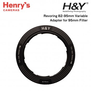H&Y Revoring 82-95mm Variable Adapter for 95mm Filters H&Y Revoring 82-95mm Variable Adapter for 95mm Filters
