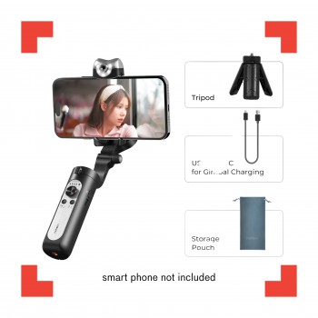 Hohem iSteady V2S 3-Axis AI Smartphone Gimbal with LED Light Hohem iSteady V2S 3-Axis AI Smartphone Gimbal with LED Light