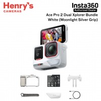 Insta360 Ace Pro 2 (Arctic White) | Xplorer Bundle (Moonlight Silver)