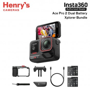 Insta360 Ace Pro 2 Dual Battery Xplorer Bundle (Slate Gray Grip)