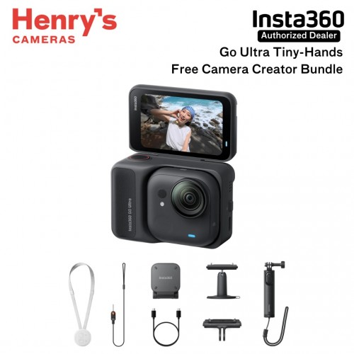 Insta360 Go Ultra Tiny Hand-Free 4K Camera Creator Bundle