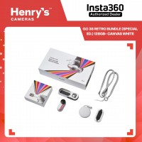 Insta360 Go 3S Retro Bundle (Special Edition) 128GB- Canvas White