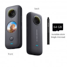 Insta360 One X2 Pocket 360 Steady Cam [Same Day MM] with Stick and Memory Card