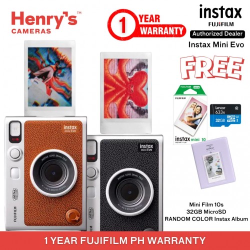 Fujifilm Instax Mini Evo - Black (Type-C) Fujifilm Instax Mini Evo - Black (Type-C)