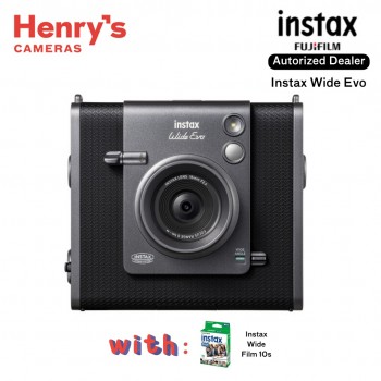 Fujifilm Instax Wide Evo Hybrid Instant Film Camera