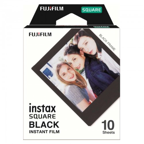 Fujifilm Instax Square Film Design Black 10s