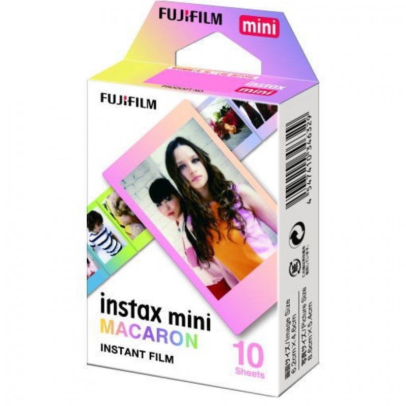 Fujifilm Instax Mini Film Macaron 10 hojas para Fujifilm Instax