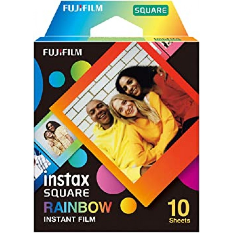 FUJIFILM INSTAX SQUARE FILM RAINBOW