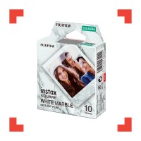 Fujifilm Instax Square Film White Marble 10s