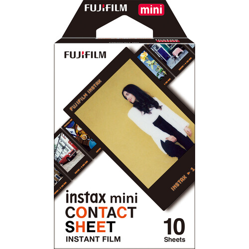 Fujifilm Instax Mini Film Contact Sheet 10s