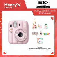 FUJIFILM Instax Mini 13 Fun Kit Candy Pink