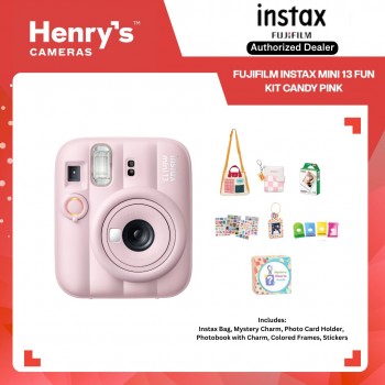 FUJIFILM Instax Mini 13 Fun Kit Candy Pink