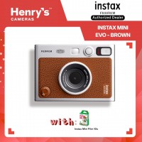 Fujifilm Instax Mini Evo - Brown (Type-C) Fujifilm Instax Mini Evo - Brown (Type-C)