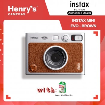 Fujifilm Instax Mini Evo - Brown (Type-C) Fujifilm Instax Mini Evo - Brown (Type-C)