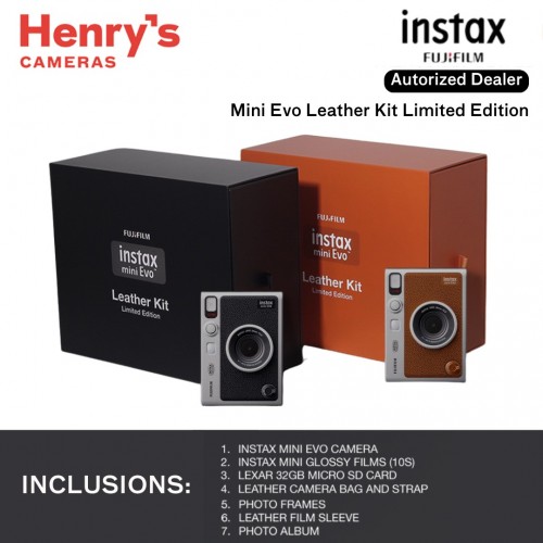 Fujifilm Instax Mini Evo Leather Kit