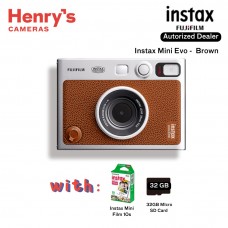 Fujifilm Instax Mini Evo - Brown (Type-C) Fujifilm Instax Mini Evo - Brown (Type-C)