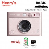 Fujifilm Instax Mini Evo - Gentle Rose 