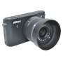 JJC Lens Hood LH-N101 replaces Nikon HB-N101 for Nikon Lens 1 NIKKOR 10-30MM