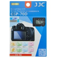 JJC Glass Screen Protector for Canon EOS 70D/80D (W/ 2X PET Sub-Screen Protector)