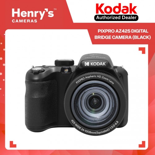 Kodak PIXPRO AZ425 Digital Bridge Camera (Black)