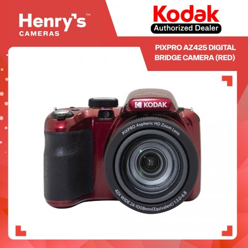 Kodak PIXPRO AZ425 Digital Bridge Camera (Red)