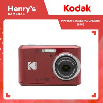 Kodak Pixpro FZ45 Digital Camera (Red)
