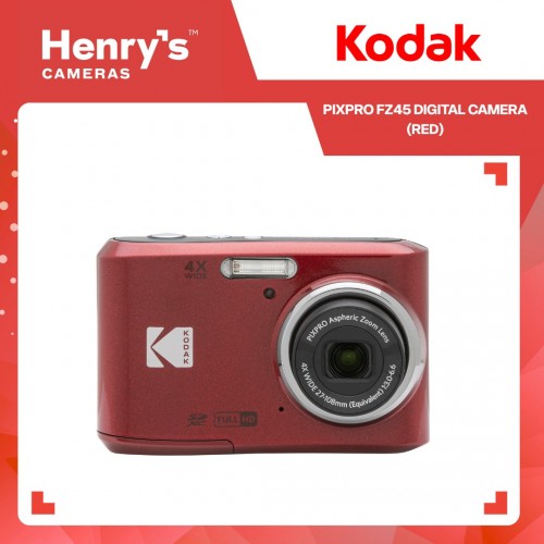 Kodak Pixpro FZ45 Digital Camera (Red)