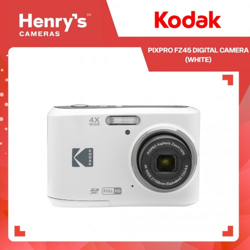 Kodak Pixpro FZ45 Digital Camera (White)