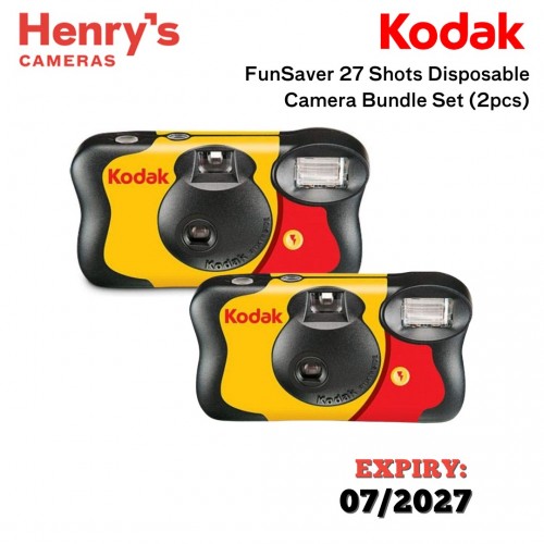 Kodak FunSaver 27 Shots Disposable Camera Bundle Set