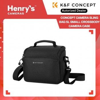 K&F Concept Camera Sling Bag (Black, 5L)