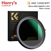 K&F 55mm ND2-32&CPL 2 IN 1 Nano-x series KF01.1321V1