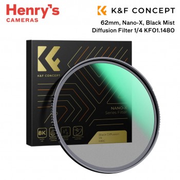 K&F 62mm, Nano-X, Black Mist Diffusion Filter 1/4 KF01.1480