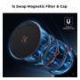 K&F 52mm Magnetic Filter Kit CPL + ND2-32 + Black Mist 1/4 Filter Set -SKU-2763 