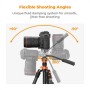 K&F Concept K234A7+FH-03 Professional Video Tripod with Fluid Head - KF09-136